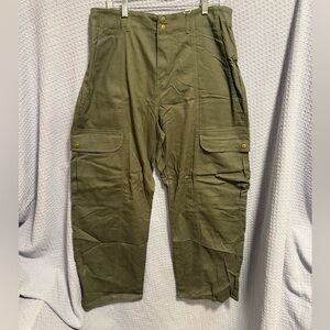 Charlotte Russe women Green Cargo Pants